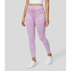 NWT - HALARA Magic Denim High Waist Stretchy Casual Knit Leggings Jeggings - M